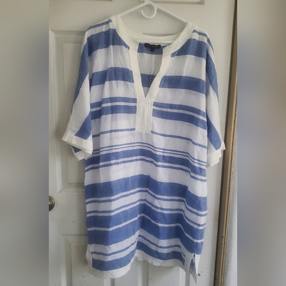 Banana Republic Linen Blend Tunic, Size Large - Picture 1 of 4